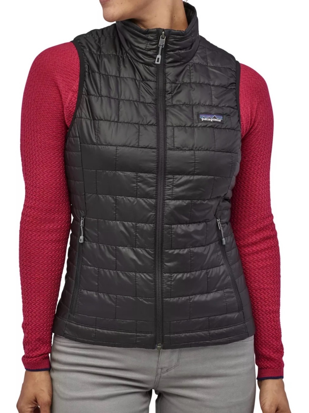 Patagonia Women’s Nano Puff Insulated Vest Black Size M